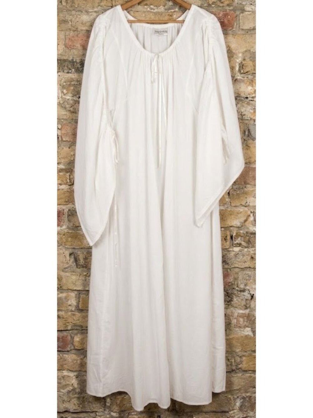 Holy Clothing New Sz XL 1X White Maxi Under Dress Base Layer Chemise Renaissance